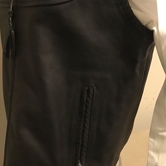 🔥🔥Harley Davidson, smooth leather vest new condition, size medium,see photos - Picture 4 of 10